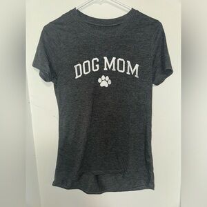 Modern Lux Charcoal Dog Mom Tee